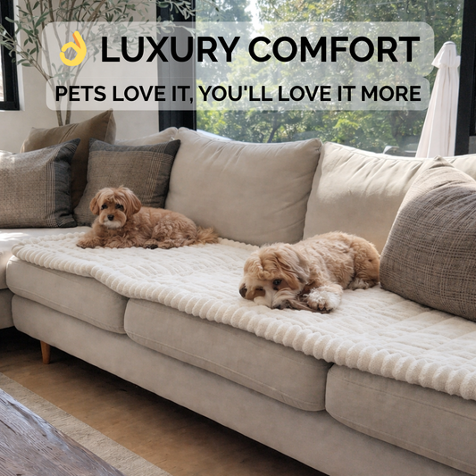 LuxeLounge™ Couch Cover - Premium Protection Dogs Love
