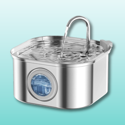 🐾 PawMaxi™ PureFlow 3.2L Stainless Steel Cat Fountain