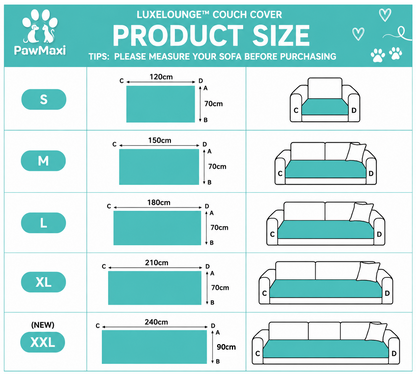 LuxeLounge™ Couch Cover
