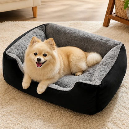 🛏️ SnuggleNest™ Plush Pet Bed