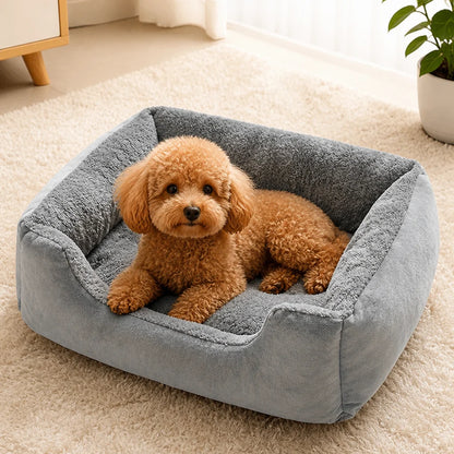 🛏️ SnuggleNest™ Plush Pet Bed