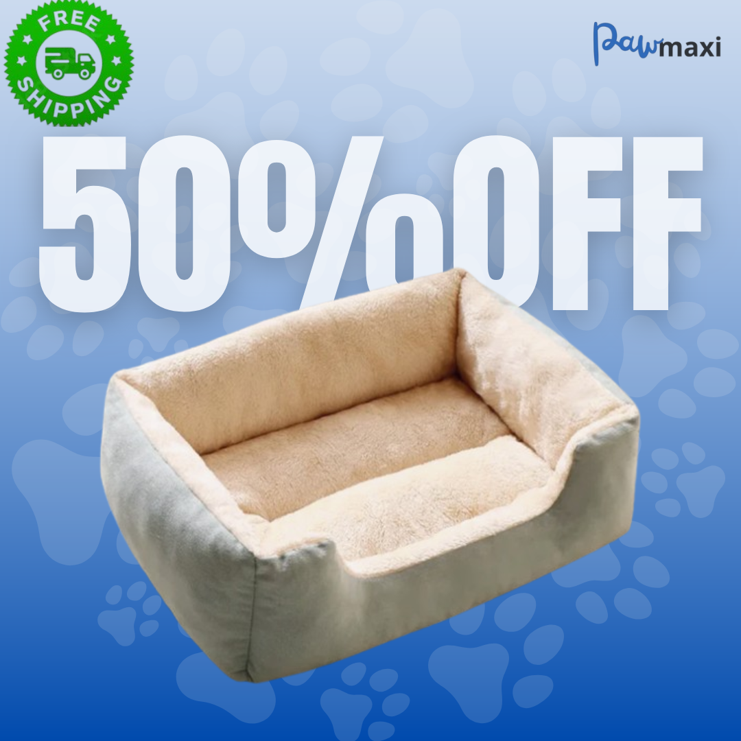 Cozy Plush Bed for Cats & Kittens