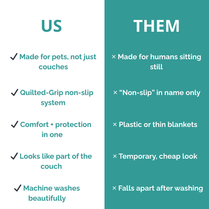 LuxeLounge™ Couch Cover - Premium Protection Dogs Love