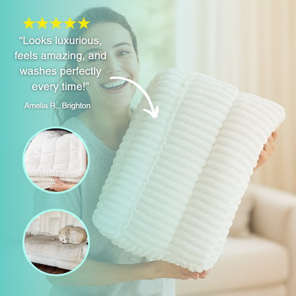 LuxeLounge™ – Washable Pet Sofa Cover