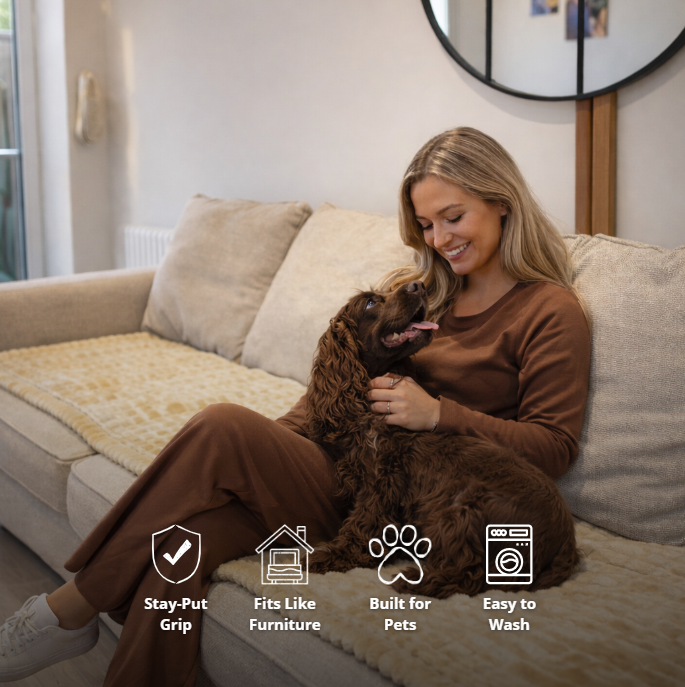 LuxeLounge™ Sofa Cover - Premium Protection Dogs Love