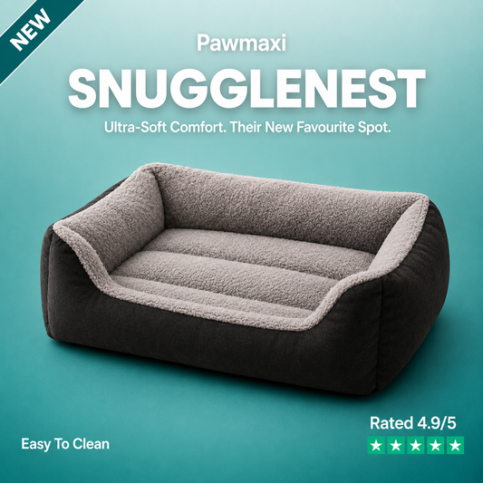 🛏️ SnuggleNest™ Plush Pet Bed
