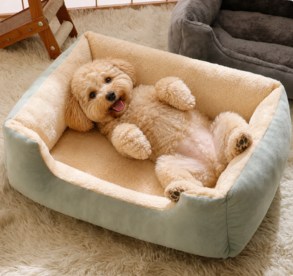 🛏️ SnuggleNest™ Plush Pet Bed