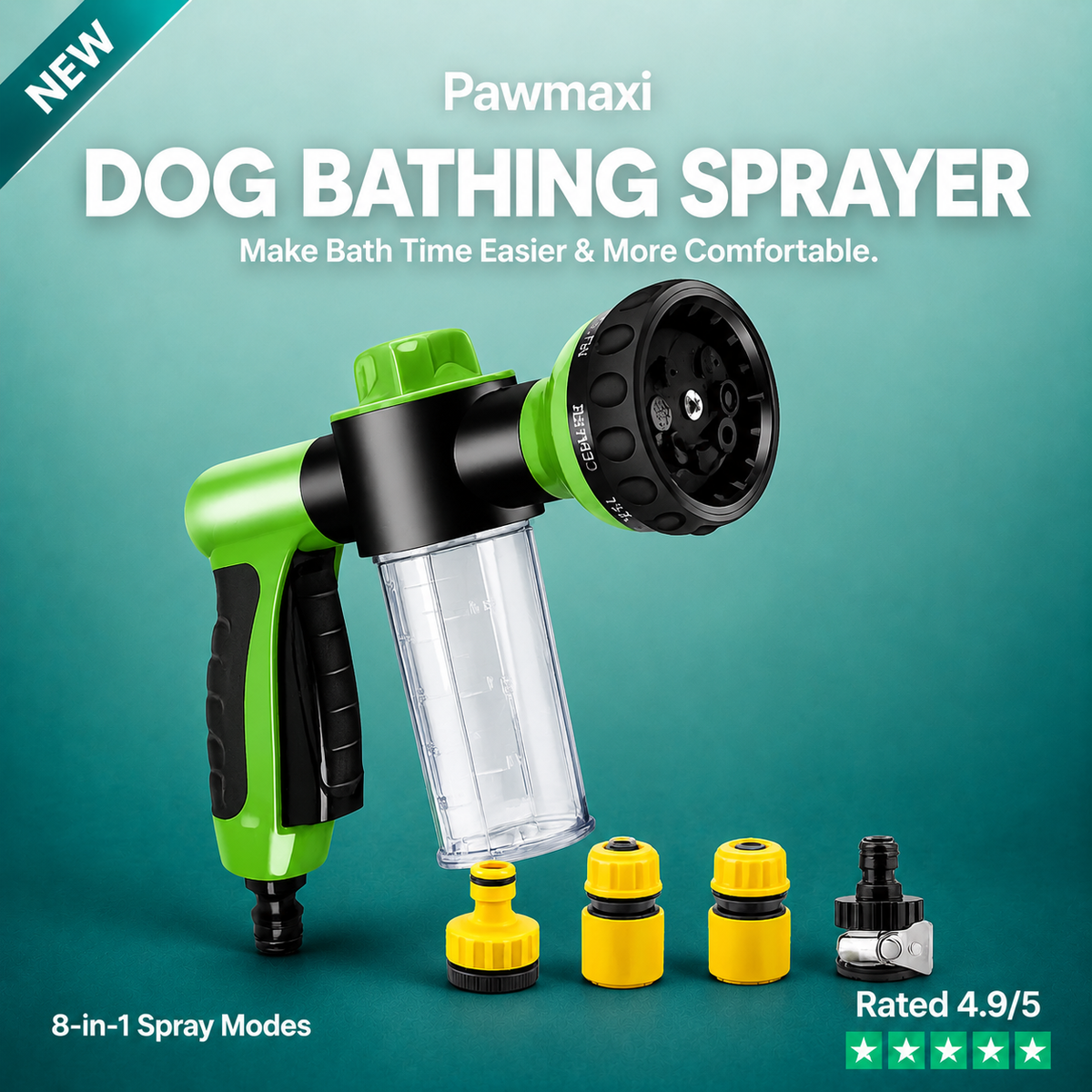 Dog Bathing Sprayer