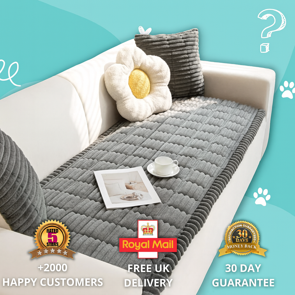 LuxeLounge™ – Washable Pet Sofa Cover