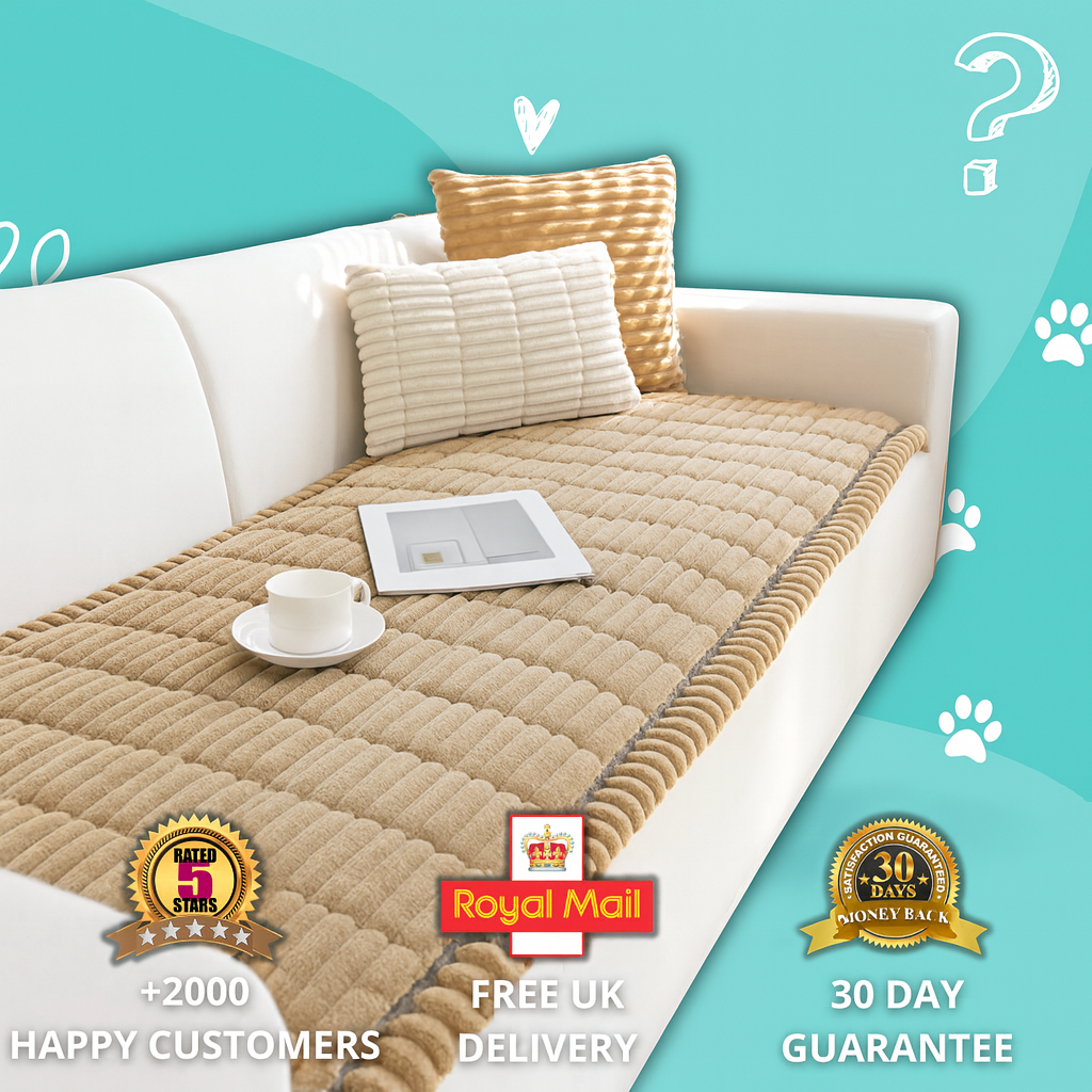 LuxeLounge™ – Washable Pet Sofa Cover