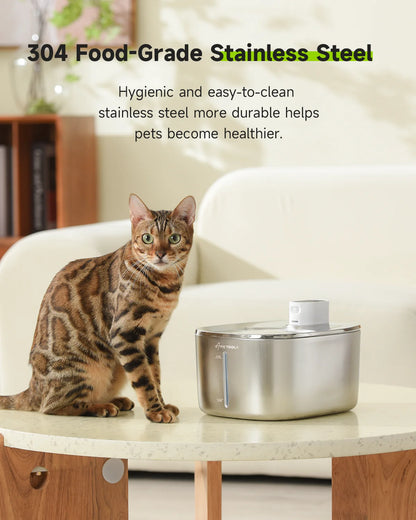 🐾 PawMaxi SmartFlow™ – 4L Wireless Water Fountain