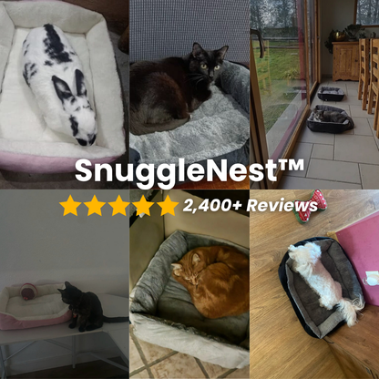 🛏️ SnuggleNest™ Plush Pet Bed