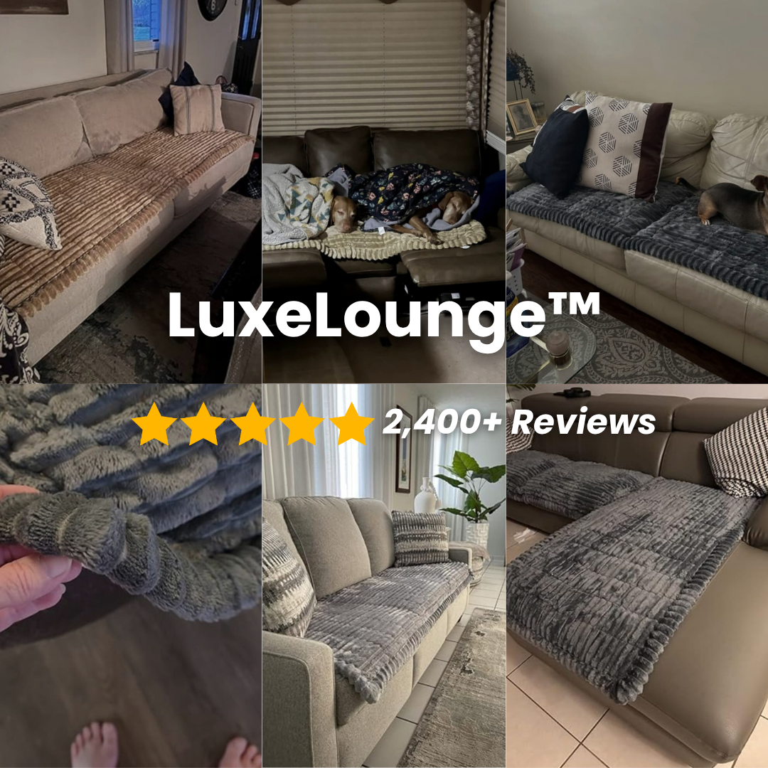 LuxeLounge™ – Washable Pet Sofa Cover